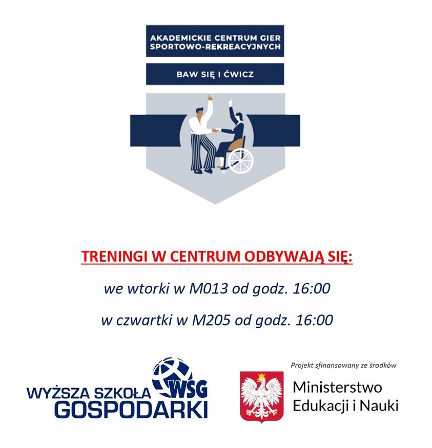 AKADEMICKIE CENTRUM GIER SPORTOWO- REKREACYJNYCH