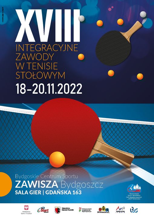 Integracyjne zawody w tenisie stołowym